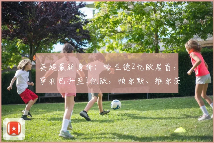 英超最新身价:哈兰德2亿欧居首,萨利巴升至1亿欧,帕尔默、维尔茨跌至1亿欧