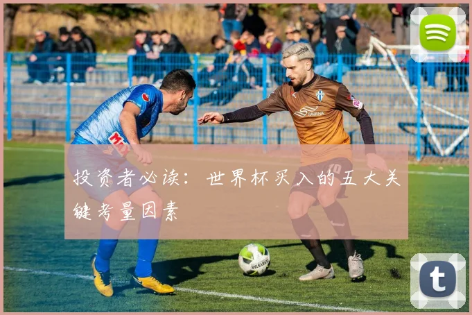 投资者必读：世界杯买入的五大关键考量因素
