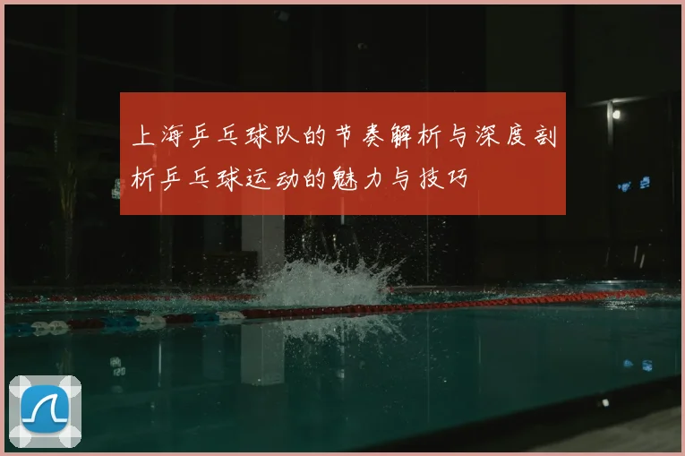 上海乒乓球队的节奏解析与深度剖析乒乓球运动的魅力与技巧
