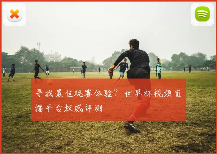 寻找最佳观赛体验?世界杯视频直播平台权威评测